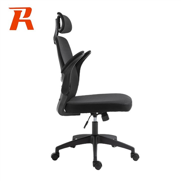 High Backrest With Comfortable Headrest Mesh Chair factory