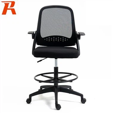 Drafting Chair with Adjustable Armrest